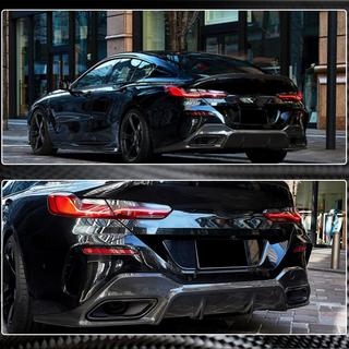 Rear Bumper Diffuser V2 (for G16 M-Sport, Carbon) BMW 8 Series G14/G15/G16 2018- photo 4
