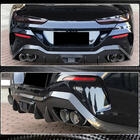 BMW 8 Series G14/G15/G16 2018- Rear Bumper Diffuser V1 for G16 M-Sport, Carbon photo 4