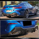 BMW 8 Series G14/G15/G16 2018- Rear Bumper Diffuser V1 for G16 M-Sport, Carbon photo 5