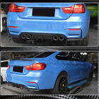 BMW 3 Series F30/F31 2012-2019 Rear Bumper Diffuser V6 (for F80, Carbon) photo 4