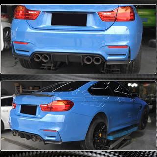 Rear Bumper Diffuser V6 (for F80, Carbon) BMW 3 Series F30/F31 2012-2019 photo 4