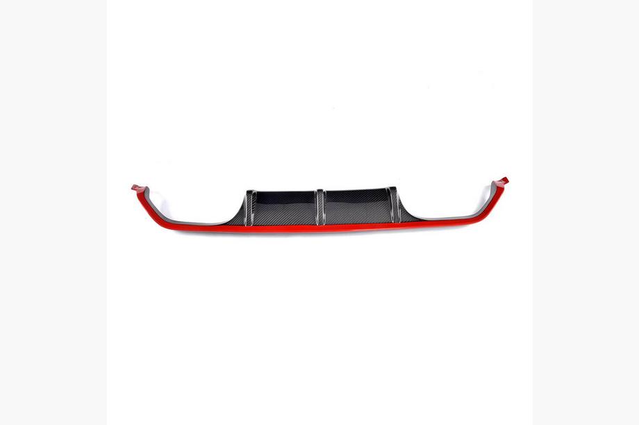 BMW 3 Series F30/F31 2012-2019 Rear Bumper Diffuser Carbon V9 (for F80) Image
