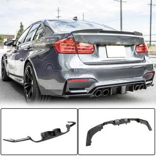 Rear Bumper Diffuser V12 (for F80, Carbon) BMW 3 Series F30/F31 2012-2019 photo 1
