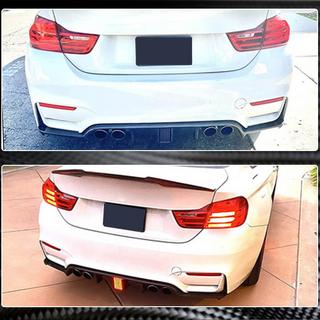 Rear Bumper Diffuser V12 (for F80, Carbon) BMW 3 Series F30/F31 2012-2019 photo 3