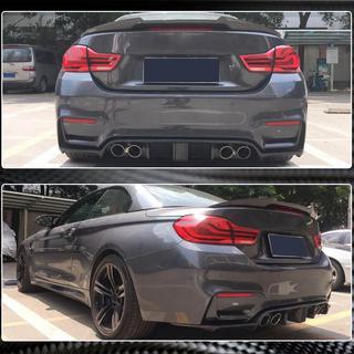Rear Bumper Diffuser V12 (for F80, Carbon) BMW 3 Series F30/F31 2012-2019 photo 4