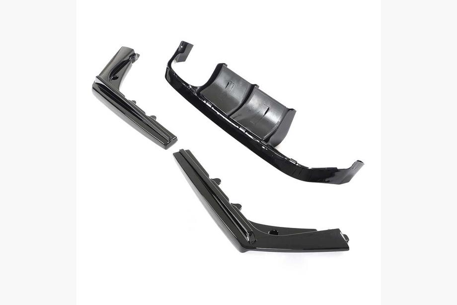 BMW 3 Series F30/F31 2012-2019 Rear Bumper Diffuser ABS V14 (for F80) Photo 4