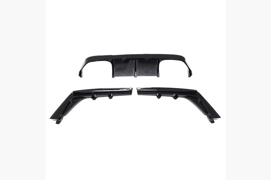 BMW 3 Series F30/F31 2012-2019 Rear Bumper Diffuser ABS V14 (for F80) Photo 6