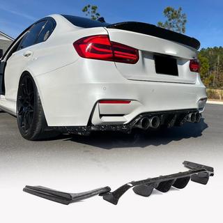 Rear Bumper Diffuser V5 (for F82/F83, Carbon) BMW 4 Series F32/F33/F36 2012-2020 photo 1