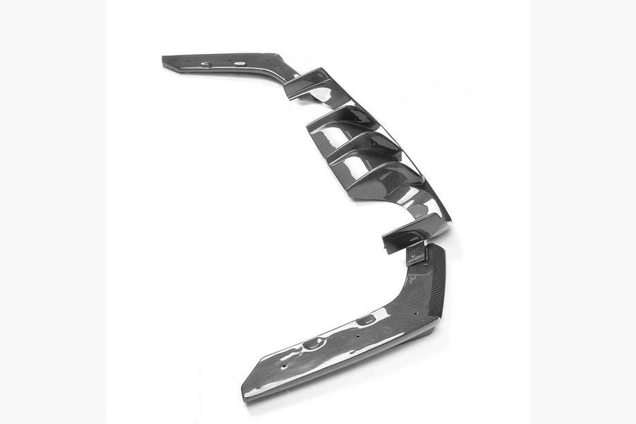 BMW 4 Series F32/F33/F36 2012-2020 Rear Bumper Diffuser V6 (for F82/F83, Carbon) Photo 7
