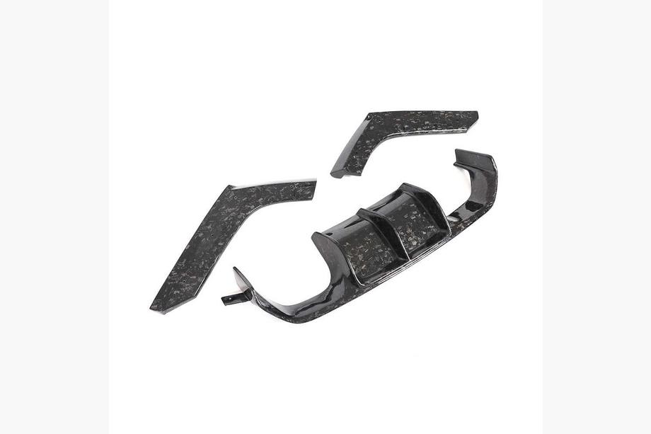 BMW 4 Series F32/F33/F36 2012-2020 Rear Bumper Diffuser V6 (for F82/F83, Carbon) Photo 8
