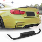 BMW 4 Series F32/F33/F36 2012-2020 Rear Bumper Diffuser Carbon V9 (for F82/F83) photo 2