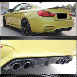 Rear Bumper Diffuser V10 (for F82/F83, Carbon) BMW 4 Series F32/F33/F36 2012-2020 photo 1