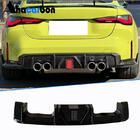 BMW 4 Series G22/23/26 2020- Rear Bumper Diffuser ABS V4 (for G82/G83) photo 1