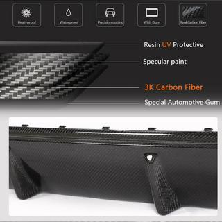Rear Bumper Diffuser V1 (for i4 G26 M-Sport, Carbon) BMW 4 Series G22/23/26 2020- photo 3