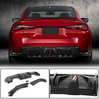 Rear Diffuser V4 (for G82/G83, Carbon) BMW 4 Series G22/23/26 2020- photo 1