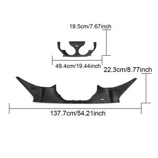 Rear Bumper Diffuser V1 (for G87, Carbon) BMW 2 Series G42 2021- photo 4