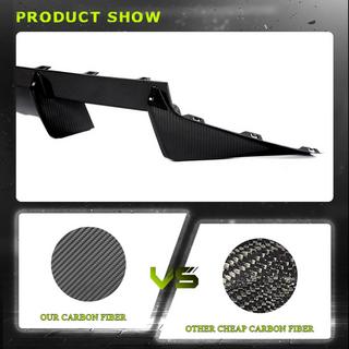 Rear Bumper Diffuser V4 (for G87, Carbon) BMW 2 Series G42 2021- photo 4