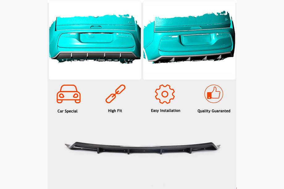BMW I3 2013-2022 Rear Bumper Diffuser (Carbon) Photo 2