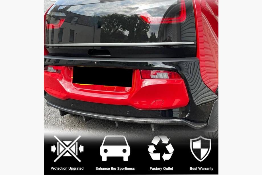 BMW I3 2013-2022 Rear Bumper Diffuser (Carbon) Photo 3