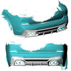 BMW X3 G01 2018- Rear Bumper Diffuser V1 for F97 2018-2021, Carbon photo 4
