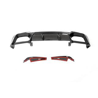 Rear Bumper Diffuser V1 for F97 2018-2021, Carbon photo 1