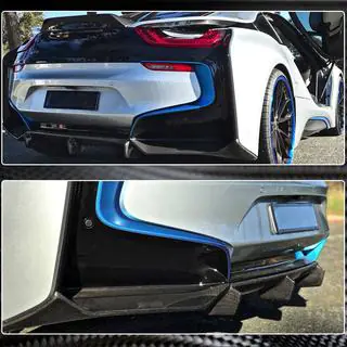 Rear Bumper Diffuser (Carbon) photo 4