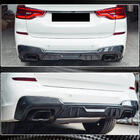 BMW X3 G01 2018- Rear Bumper Diffuser (for original M-Sport 2018-2021, Carbon) photo 4