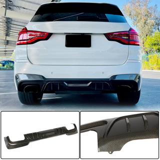 Rear Bumper Diffuser (for original M-Sport 2018-2021, Carbon) photo 1