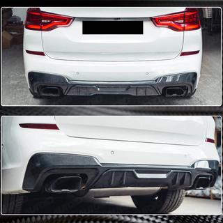 Rear Bumper Diffuser (for original M-Sport 2018-2021, Carbon) photo 4