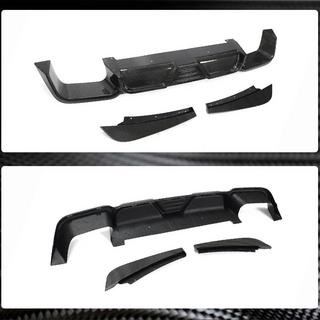Rear Bumper Diffuser V2 (for F97 2018-2021, Carbon) photo 3