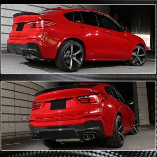 Rear Bumper Diffuser (for M-Sport, Carbon) BMW X4 F26 2014-2018 photo 3