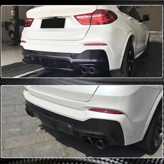 Rear Bumper Diffuser (for M-Sport, Carbon) BMW X4 F26 2014-2018 photo 4