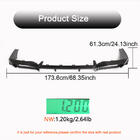 BMW X4 G02 2018- Rear Bumper Diffuser (for F98 2018-2021, Carbon) photo 6
