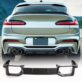 Rear Bumper Diffuser (for F98 2018-2021, Carbon) BMW X4 G02 2018- photo 1