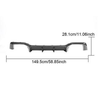 Rear Bumper Diffuser (for F98 2022-2025, Carbon) BMW X4 G02 2018- photo 2