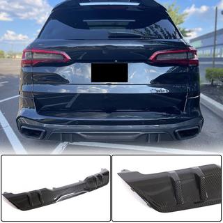 Rear Bumper Diffuser V1 (2018-2022, Real Carbon) BMW X5 G05 2019–2026 photo 1