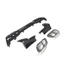 BMW X5 G05 2019–2026 Rear Bumper Diffuser V4 (2018-2022, Gloss Black) photo 5