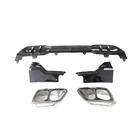 BMW X5 G05 2019–2026 Rear Bumper Diffuser V4 (2018-2022, Gloss Black) photo 6