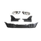 BMW X5 G05 2019–2026 Rear Bumper Diffuser V4 (2018-2022, Gloss Black) photo 7