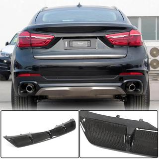 Rear Bumper Diffuser V1 (for Base, Carbon) BMW X6 F16 2014-2019 photo 1