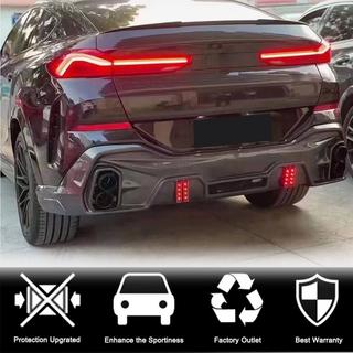 Rear Diffuser for M-Sport (2018-2022, Carbon) BMW X6 G06 2019–2027 photo 2