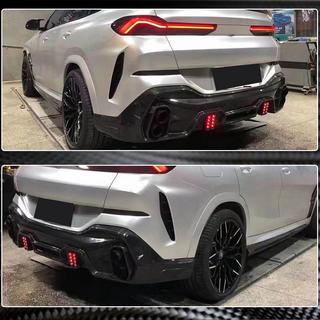 Rear Diffuser for M-Sport (2018-2022, Carbon) BMW X6 G06 2019–2027 photo 3