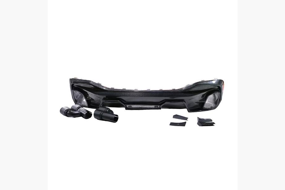 BMW X6 G06 2019–2027 Rear Diffuser for M-Sport (2018-2022, Carbon) Photo 8