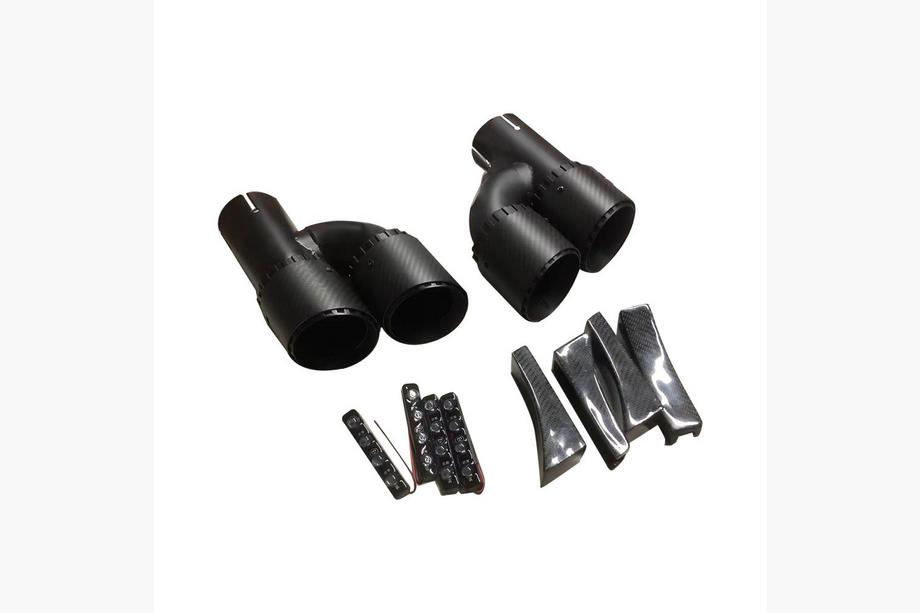 BMW X6 G06 2019–2027 Rear Diffuser for M-Sport (2018-2022, Carbon) Photo 10