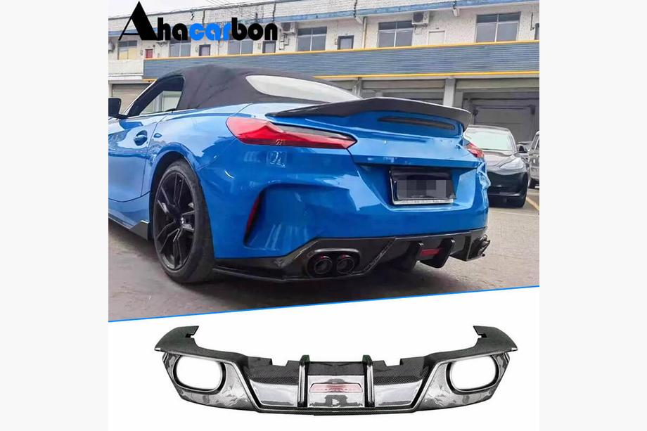 BMW Z4 (G29) 2018- Rear Bumper Diffuser (for M-Sport, Carbon) Image