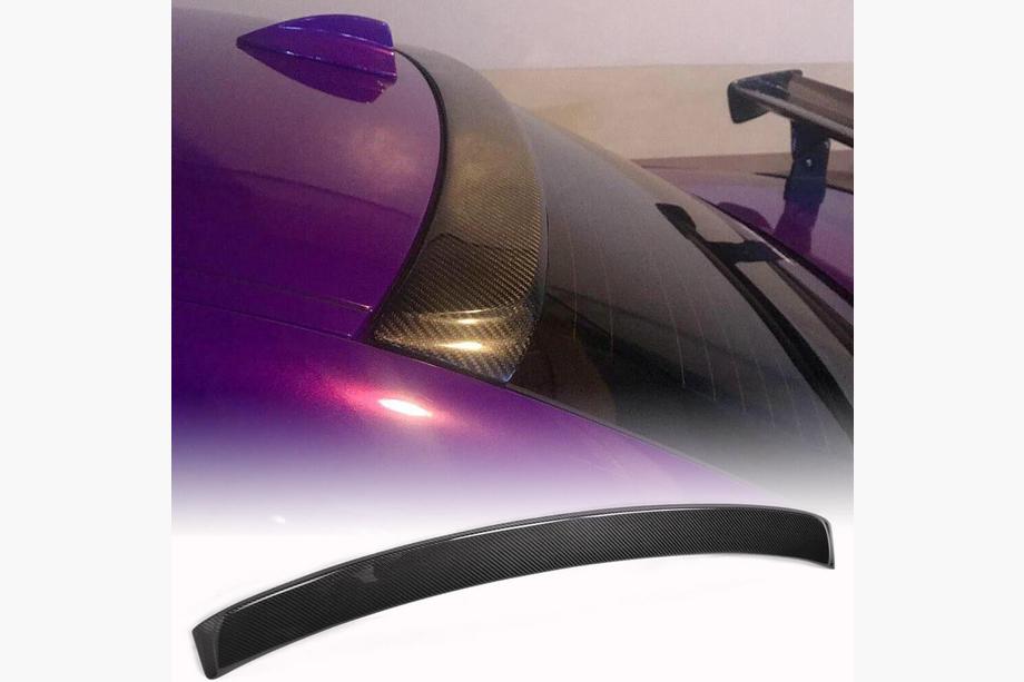 BMW 1 Series E81/E82/E87/E88 2004-2011 Rear Window Spoiler Visor (for E82, Carbon) Image