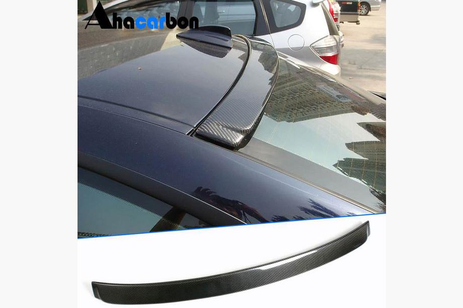 BMW 3 Series E90/E91 2005-2011 Spoiler Visor V2 (for E90, Carbon) Image