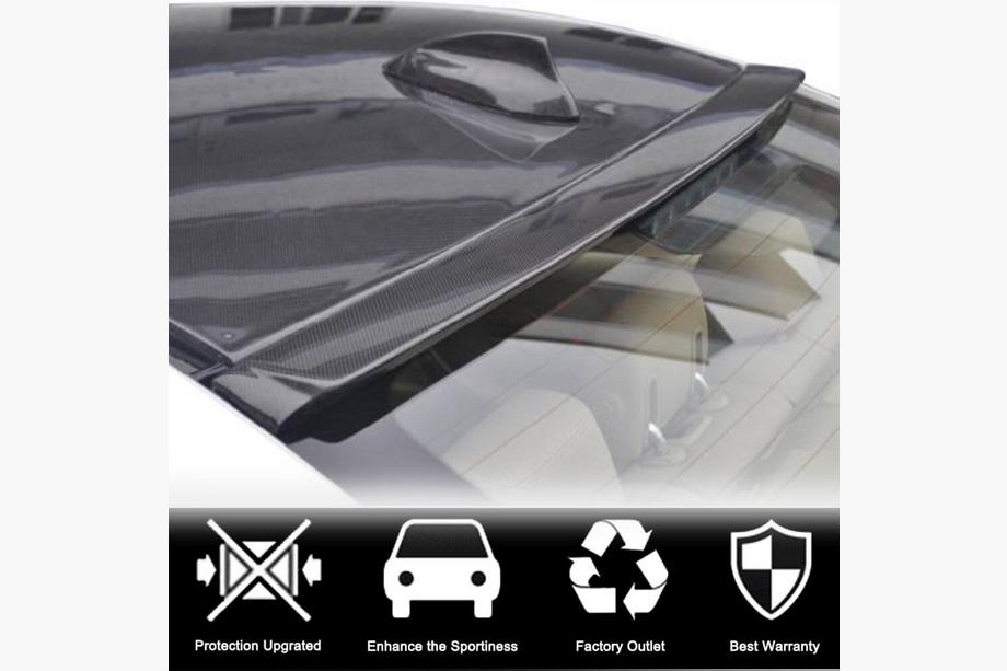 BMW 3 Series F30/F31 2012-2019 Rear Window Spoiler Visor (for F30/F80, Carbon) Photo 2