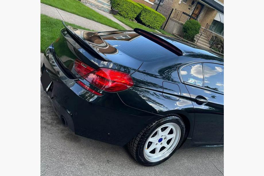 BMW 6 Series F12/F13/F06 2011-2018 Rear Window Spoiler FRP V2 (F06) Photo 2