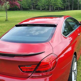 Rear Window Spoiler Visor (for F13, Carbon) photo 3